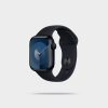 Apple Watch Series 9 GPS + Cellular 45mm Steel Case with Clay Sport Band - Görsel 6