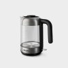 Glass Kettle Stainless Steel, Crystal 2200W 1.7L, Mid Entry Light Status Indicator