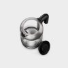 Glass Kettle Stainless Steel, Crystal 2200W 1.7L, Mid Entry Light Status Indicator - Görsel 3
