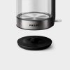 Glass Kettle Stainless Steel, Crystal 2200W 1.7L, Mid Entry Light Status Indicator - Görsel 2
