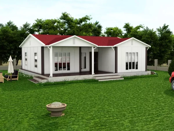 100 m2 Tek Katlı Prefabrik Ev