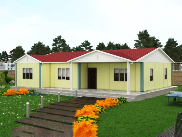 126 m2 Tek Katlı Prefabrik Ev